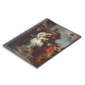 Kroning van Sint Rosalia door Anthony van Dyck Notitieboek (Linkerzijde)