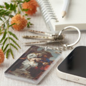 Kroning van Sint Rosalia door Anthony van Dyck Sleutelhanger (Voorkant Rechts)