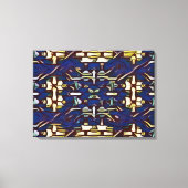 Kronkel en draad canvas afdruk (Voorkant)