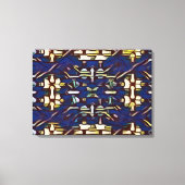 Kronkel en draad canvas afdruk (Voorkant)