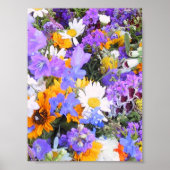 Kronkel van Floral Colors Poster (Voorkant)