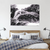 Kronkelboom aan de rand van het bos canvas afdruk (Insitu (Slaapkamer))