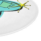 Kronkelbord voor atomair ontwerp snijplank (Hoek)