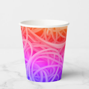 Kronkelen in Hippy Chic 8oz Hot/Cold Paper cup Papieren Bekers