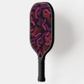 Kronkelend Abstract Ontwerp Pickleball Paddle (Links)