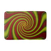 Kronkelend blad....... badmat (Voorkant)