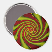 Kronkelend blad....... magneet (Voorkant / Achterkant)