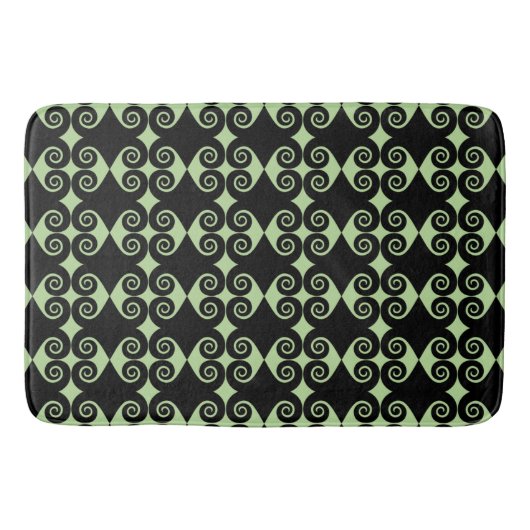 Kronkelend Diamantpatroon Badmat (Voorkant)
