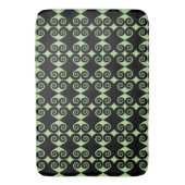 Kronkelend Diamantpatroon Badmat (Voorkant Verticaal)