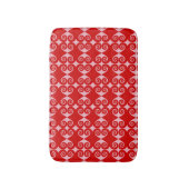 Kronkelend diamantpatroon badmat (Voorkant Verticaal)