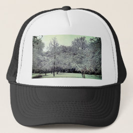 Kronkelende bomen trucker pet