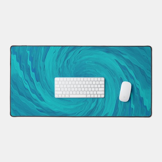 Kronkelende golven.... bureaumat (Keyboard & Muis)