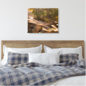 Kronkelende stromen Appalachian Trail | Vermont Canvas Afdruk (Insitu (Slaapkamer))