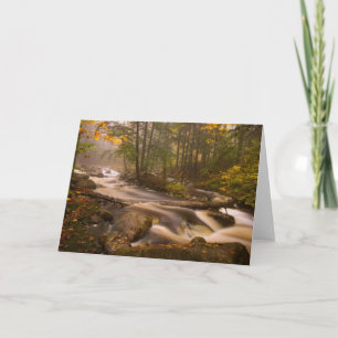 Kronkelende stromen Appalachian Trail Vermont Kaart