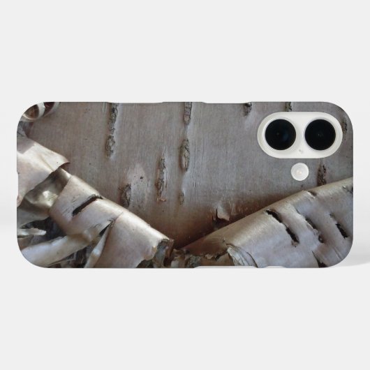 Kronkelig Berkenbast Boom Rustiek Case-Mate iPhone Case (Achterkant (horizontaal))