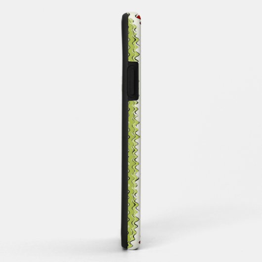 kronkelig chevron Case-Mate iPhone case (Achterkant/rechts)