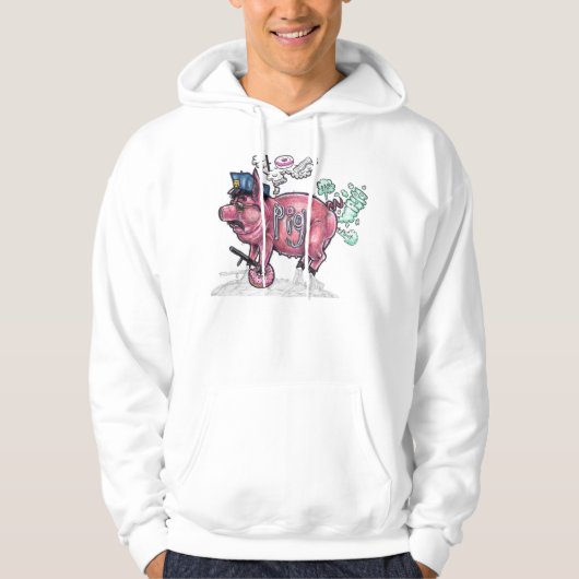 kronkelig hoodie (Voorkant)