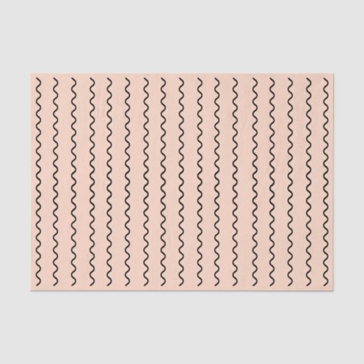 Kronkelig lijnpapier tissuepapier (Voorkant)