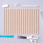 Kronkelig lijnpapier tissuepapier (Craft)
