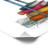 Kronkelig Perfect Poster (Hoek)