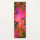 Kronkelig psychedelisch zwart licht leuk....... yogamat (Voorkant)