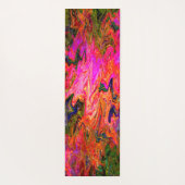 Kronkelig psychedelisch zwart licht leuk....... yogamat (Achterkant)