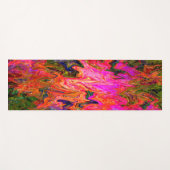 Kronkelig psychedelisch zwart licht leuk....... yogamat (Voorkant (horizontaal))