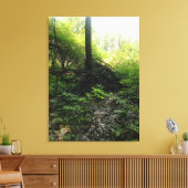 Kronkelige Boomvoet Canvas Afdruk (Insitu (Woonkamer))