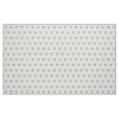 Kronkelige emoticon schetterende tekening stof (Fat Quarter)