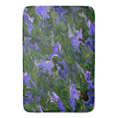 Kronkelige irissen....... badmat (Voorkant Verticaal)