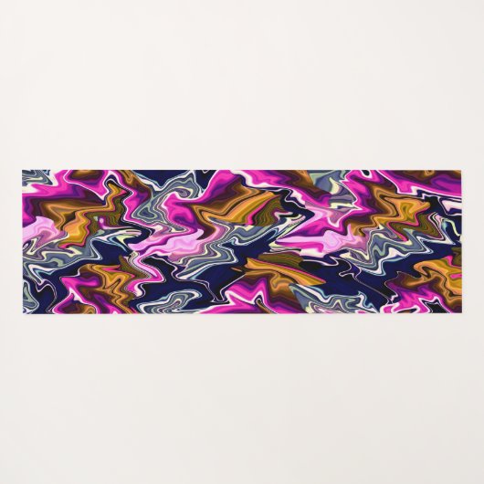 Kronkels en rondingen..... yogamat (Achterkant (horizontaal))