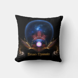 Krono Dynamic Fractal Art Decorative Pillow Kussen