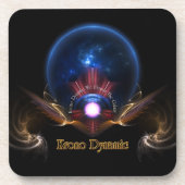 Krono Dynamic Fractal Art Onderzetter Set (Voorkant)