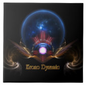 Krono Dynamic Fractal Art Tegel Tegeltje (Voorkant)