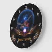 Krono Dynamic Fractal Art Wall klok (Hoek)