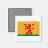 Kronobergs län vlag magneet (Voorkant / Achterkant)