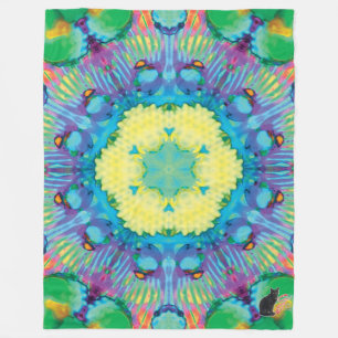 Kronos Kaleidoscoop Fleece Deken