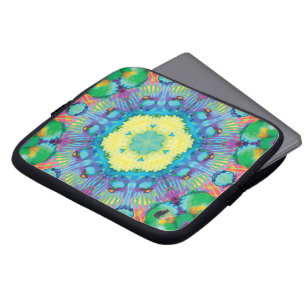 Kronos Kaleidoscoop Laptop Sleeve