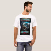 Kronos Rising: Kraken Pliosaur VS Megalodon shirt (Voorkant volledig)
