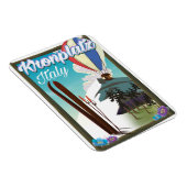 Kronplatz Italië ski reisposter Magneet (Rechterzijde)