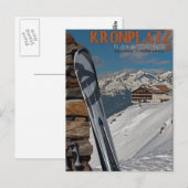 Kronplatz Skis Briefkaart (Voorkant / Achterkant)