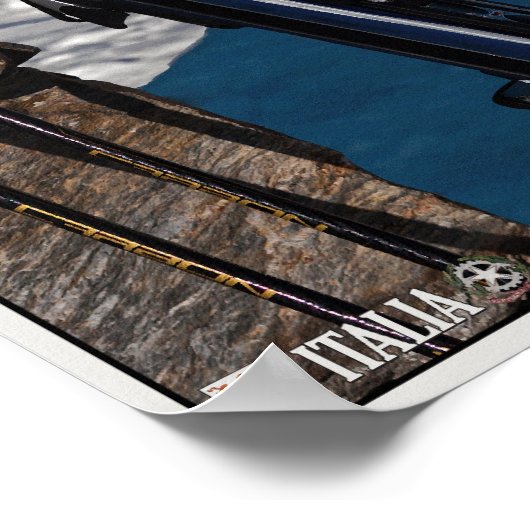 Kronplatz - Skis op Caïro Poster (Hoek)