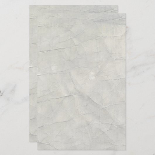 Krookt oud papier (Voorkant / Achterkant)