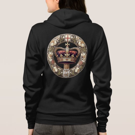 Kroon 01 Dames Hoodie (Achterkant)