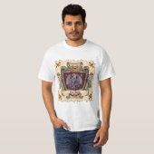 Kroon Banner Adelaar Achternaam T-shirt (Voorkant volledig)