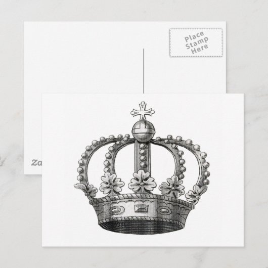  kroon briefkaart (Voorkant / Achterkant)