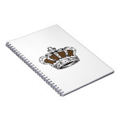 Kroon - Bruin Notitieboek (Rechterzijde)