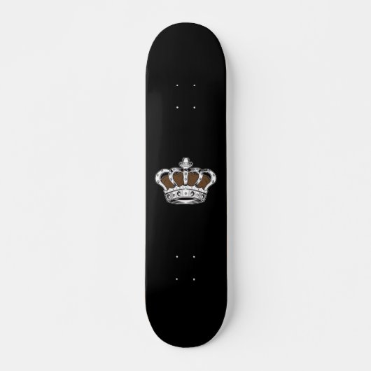 Kroon - Bruin Persoonlijk Skateboard (Voorkant)