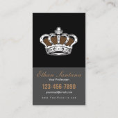 Kroon - Bruin Visitekaartje (Achterkant)