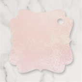 Kroon | Butterflies Floral Princess Baby shower Bedankjes Labels (Achterkant)